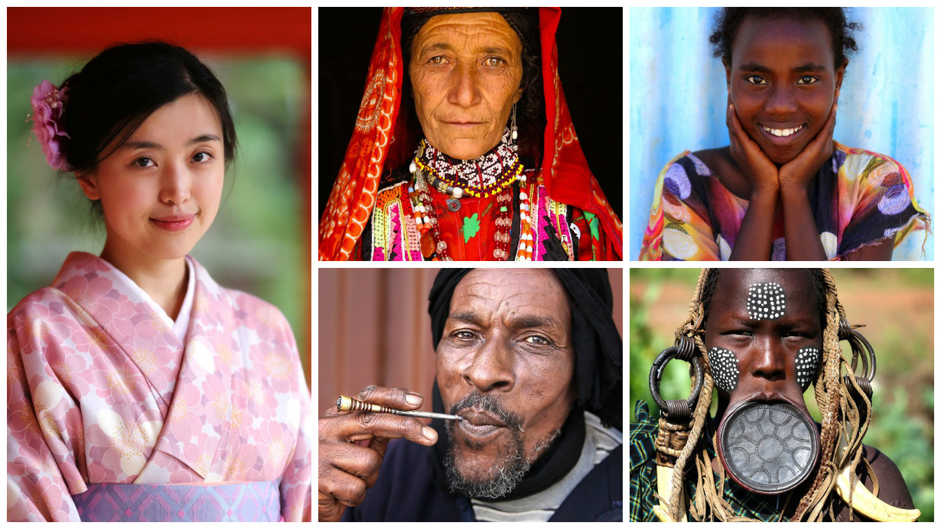 Мир в лицах - уникальный фотопроект показывает красоту во всех ее проявлениях